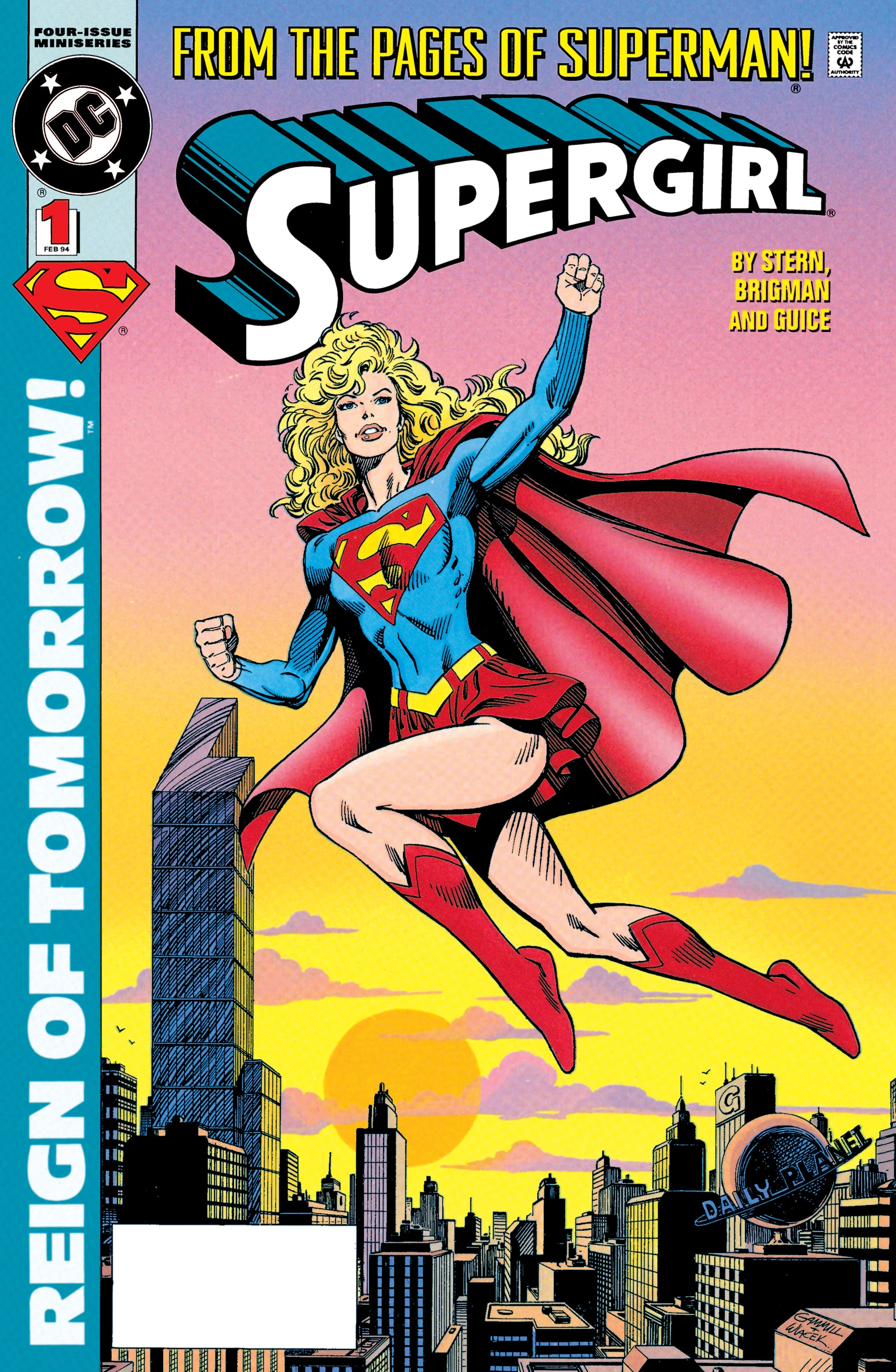 Supergirl #1 (DC, 1993 — Cover A) cover